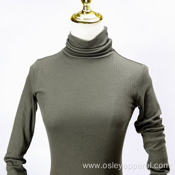 long sleeve turtleneck bottoming shirt